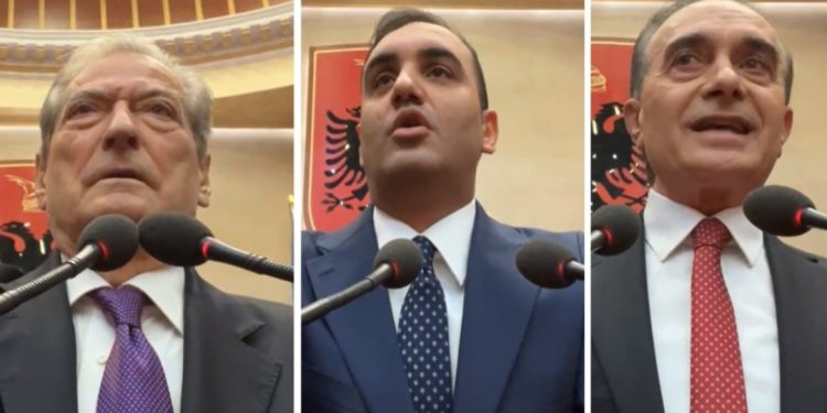 “Do rrimë 48 orë këtu”, Kuvendi ndërpritet, Berisha me deputetët “Foltores” bllokojnë…