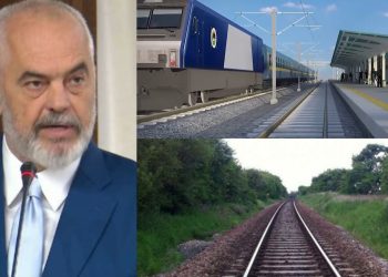 Ka nisur puna në hekurudhën e re Tiranë-Durrës, shpejtësia 120 km/h, gjithçka përfundon më…