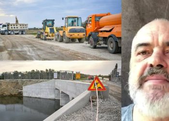 Rama publikon pamjet nga rruga e re që lidh aeroportin e Vlorës me autostradën…