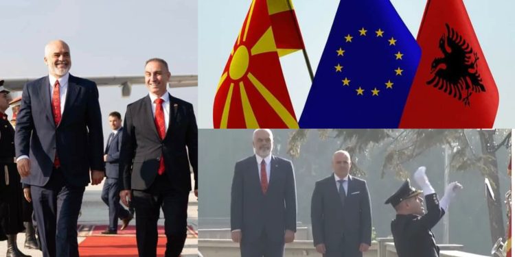 Rama mbërrin në Shkup dhe pritet me tapetin e kuq, ja 7 marrëveshjet që do të firmosen…