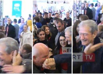 VIDEO/ Incidentit i Berishës me ‘simpatizantin’! I puth dorën e më pas qëllon në faqe! Ndërhyn urgjent…