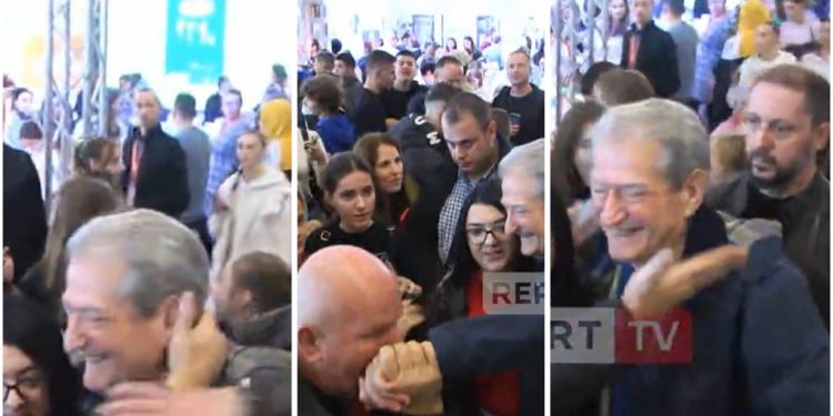 VIDEO/ Incidentit i Berishës me ‘simpatizantin’! I puth dorën e më pas qëllon në faqe! Ndërhyn urgjent…