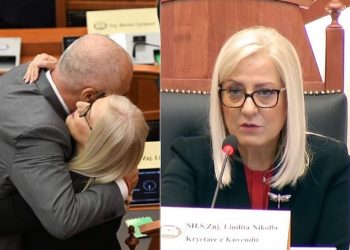 I mungonin nënkryetarët/ Lindita Nikolla thyen rekordin në Kuvend: 13 orë pa…