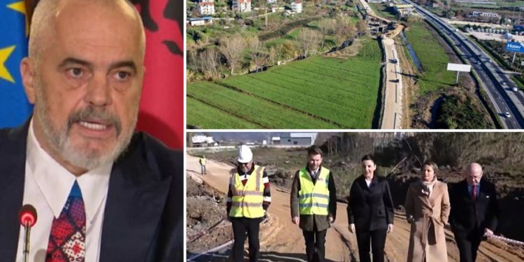 “Shtrohet traseja e HEKURUDHËS së re”/ Balluku ndjek punimet: Vetëm 12 minuta nga Tirana drejt…