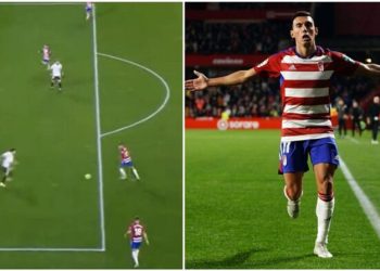 Myrto Uzuni vendimtar në fitoren e Granadas, shqiptari shënoi një gol tejet të bukur (VIDEO)