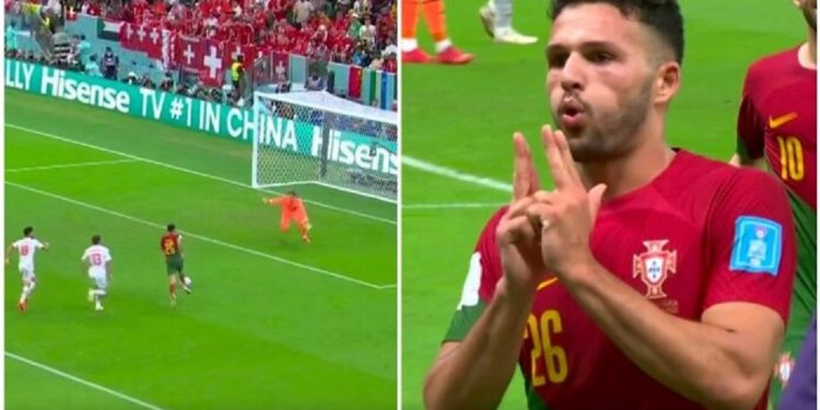 Fantastik Ramos, e kompleton hat-trickun e tij! Zvicra po ‘çmontohet’ nga Portugalia