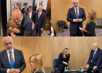 Takimi i parë me kryeministren e Italisë, Rama i bën dhuratën “speciale” Melonit…