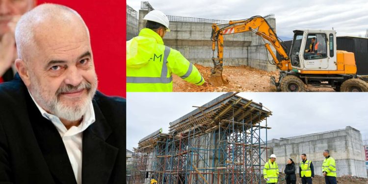 “Po merr formën e duhur”/ Rama publikon foto nga mbikalimi: Një hyrje kryesore drejt…