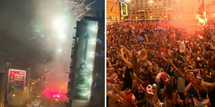 VIDEO/ Festë e madhe pas suksesit historik në Kupën e Botës! Shikoni çfarë ndodh në…