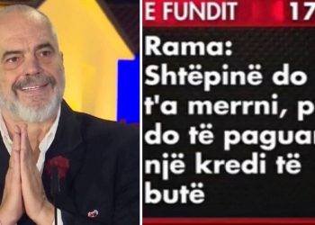 Familjet do paguajnë kredi? Rama përgënjeshtron lajmin e ‘Fax News’: Gënjeshtër që…