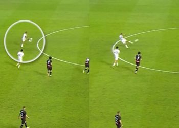 Thiago Alcantara është lojtar magjik, ky pasim nga mesi i fushës me elegancë knaqi gjithë shikuesit…