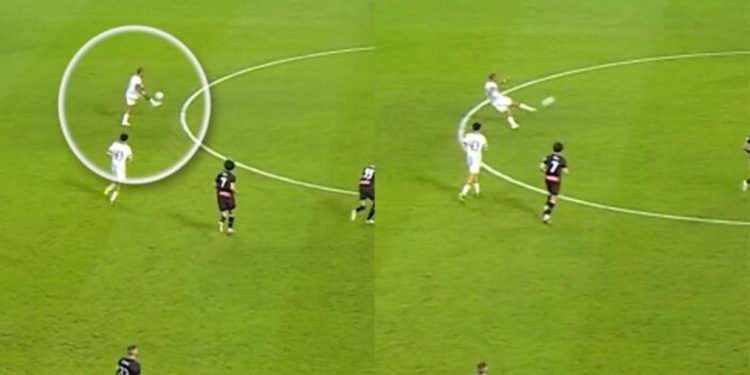 Thiago Alcantara është lojtar magjik, ky pasim nga mesi i fushës me elegancë knaqi gjithë shikuesit…