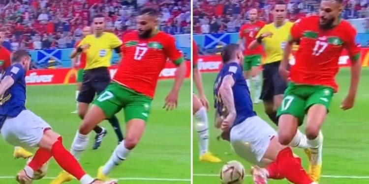 VIDEO/ E pabesueshme! Çfarë penalltie nuk iu dha Marokut, madje lojtari u habit kur shikon…
