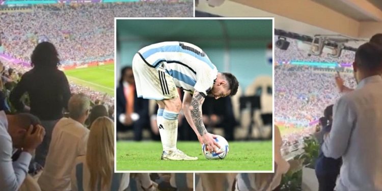 Nuk kishte guxim ta shikonte penalltinë e Messit, publikohet video e Kun Agueros nga tribunat