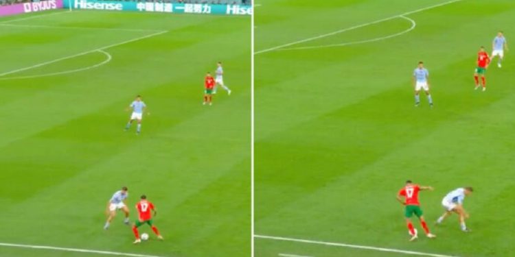 VIDEO/ Huuuu çfarë lëvizje magjike, Boufal ia “humb karrierën” futbollistit të Spanjës