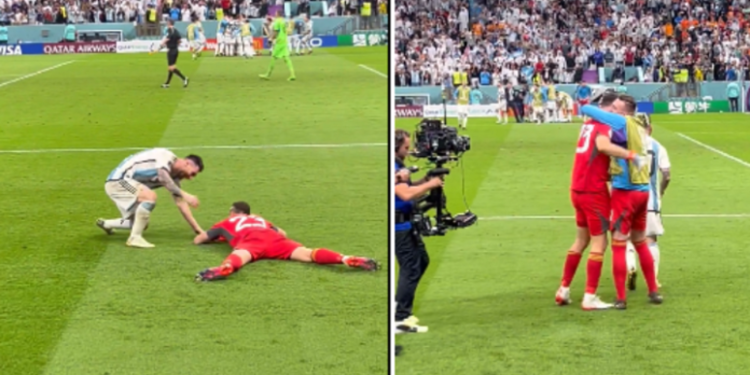 VIDEO/ Messi një kampion i vërtetë edhe jashtë fushe, shikoni gjestin që bën pas ndeshjes…