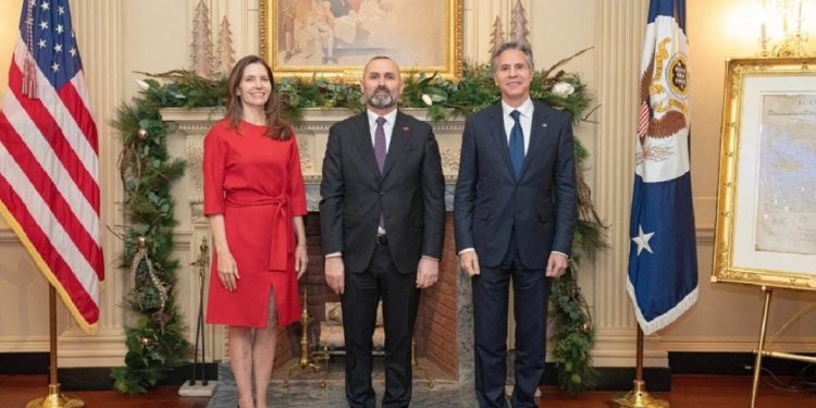 Ministri Ulsi Manja takim me Blinken, ja mesazhi i tij i rëndësishëm nga SHBA…