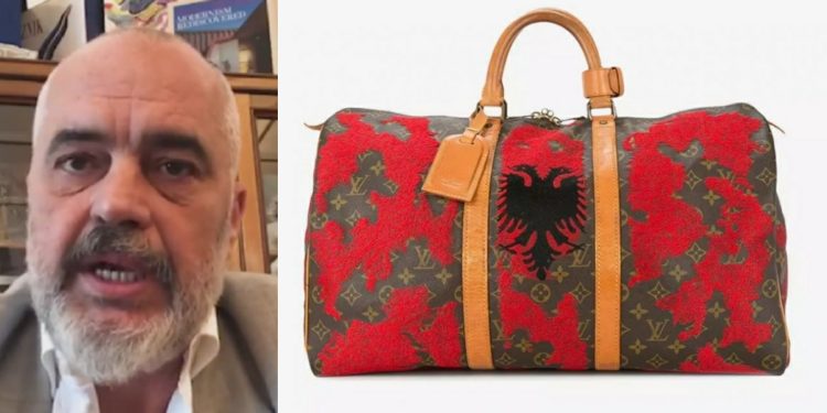 “Louis Vuitton” çantë me flamurin shqiptar, Rama: Më i bukuri në botë…