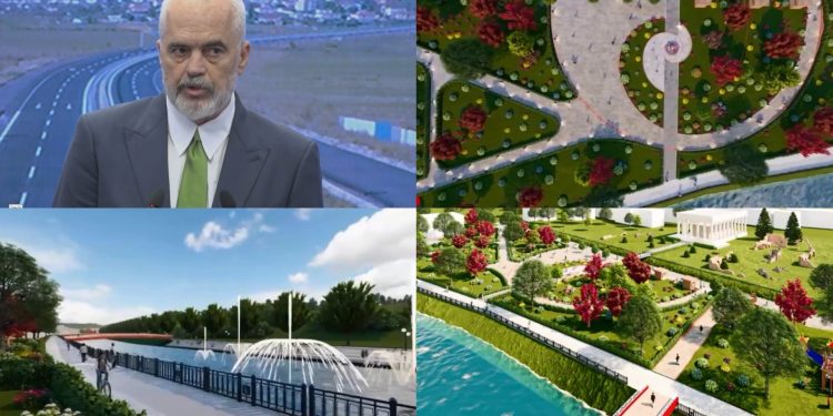 Rama publikon PAMJET: Të hënën nis puna për transformimin e shëtitores së re në…