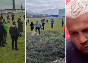 “O Luiz, gjithë Shqipëria ty të do”/ Protestë jashtë Big Brother, Policia bëhet “gardh”…