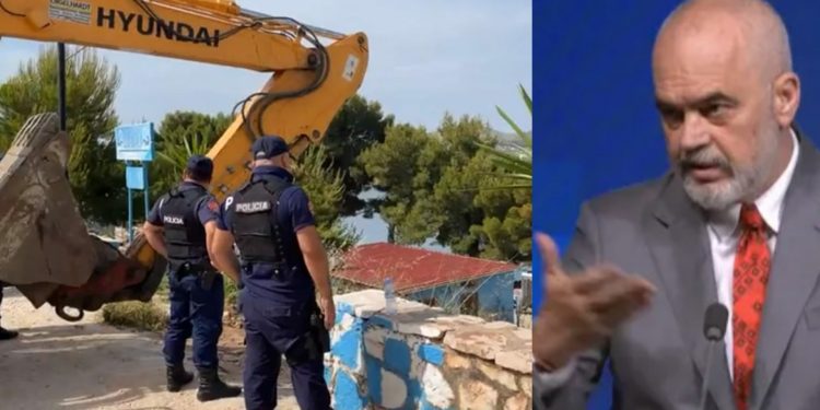 Askush nuk tolerohet para ligjit! IKMT “rrafshon” beach bar-et në bregdet, viti 2023 do jetë…