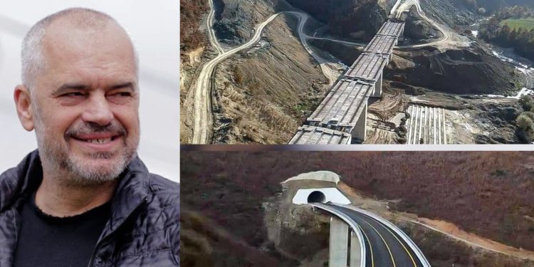 Shkurton distancë/ Qeveria Rama po e çon drejt fundit rrugën e re, afron Tiranën me…