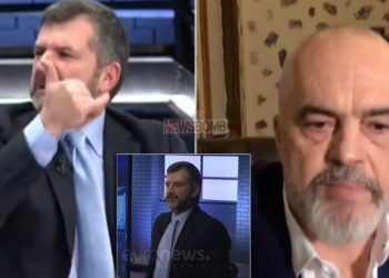 Edi Rama flet për akuzat e PD për “McGonigal”, Andi Bushati çohet menjëherë nga studio…
