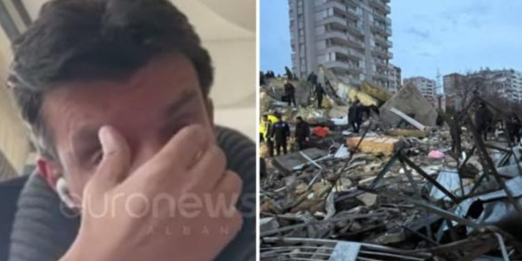 I mbijetoi tërmetit tragjik, përlotet shqiptari: Si munda të zbres nga kati i 12-të, ishte…