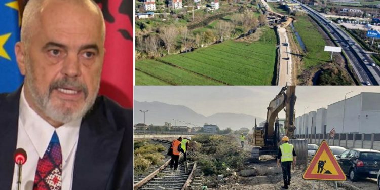 “Kryhen 37% e punimeve”/ Hekurudha e parë moderne shqiptare, punimet do të përfundojnë më…