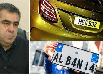 Çmenduria në Shqipëri: Një person gati të paguajë 20 mijë € për një targë të personalizuar…