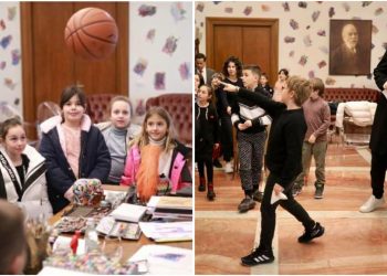 Zaho dhe disa fëmijë shkojnë në Kryeministri, Rama: Delegacioni më i bukur që…