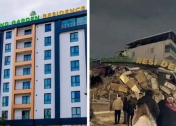 Imazhi revoltues! Rezidenca e ndërtuar 3 vite më parë u palos si letra nga tërmeti në…