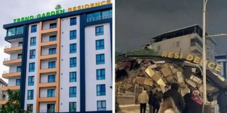 Imazhi revoltues! Rezidenca e ndërtuar 3 vite më parë u palos si letra nga tërmeti në…