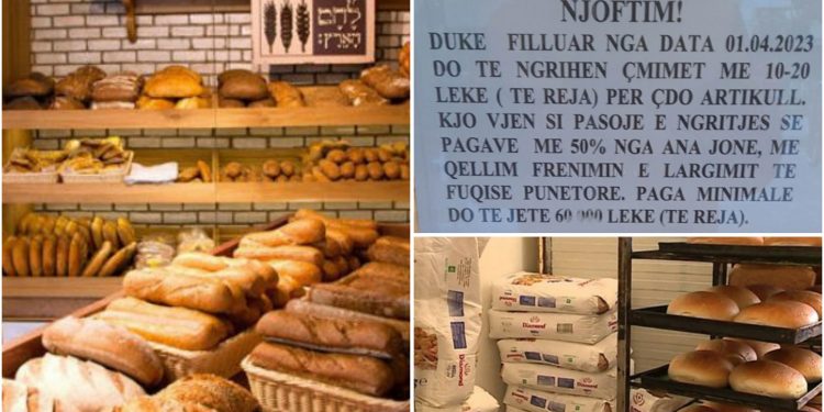“Rritëm pagat në 60 mijë lekë”/ Furra e bukës abuzon dhe paralajmëron rritjen e çmimeve…