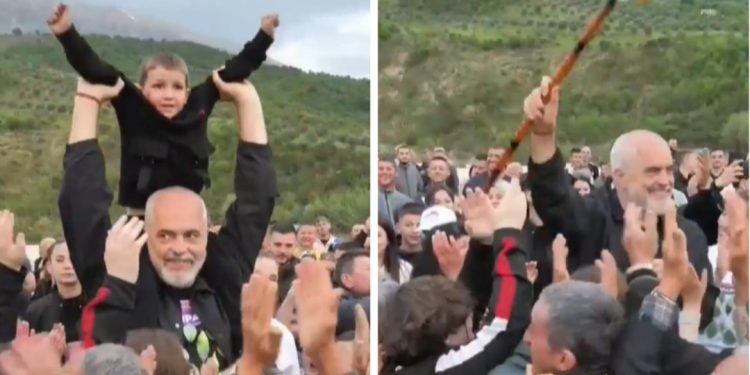 Rama me bastun në dorë nis të kërcejë gjatë fushatës, ja detaji befasues që bie në sy…