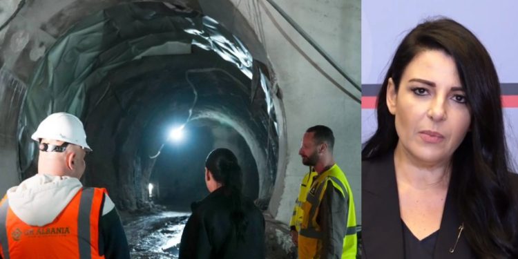 “Tuneli një hap larg përfundimit”, Ministrja Balluku jep lajmin e mirë: Afrojmë Tiranën me…
