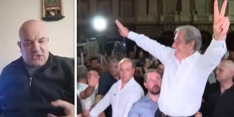 Berisha braktiset nga militanti më i flaktë: Ik shporru! Ju me makina luksoze, kurse ne kaps….