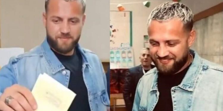 Do t’i futesh politikës? Luiz Ejlli voton në Shkodër: Do e diskutoj me Ramën…
