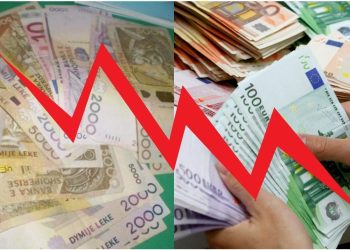 Nuk ndalet ULJA/ Euro prek nivelin “drastik” si ASNJËHERË më parë në Shqipëri, ja ç’ka ndodhur sot…