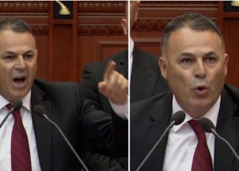 Agravohet situata/ Nikolla nuk i dha fjalën, deputeti i PD-së Asllan Dogjani godet me grusht…