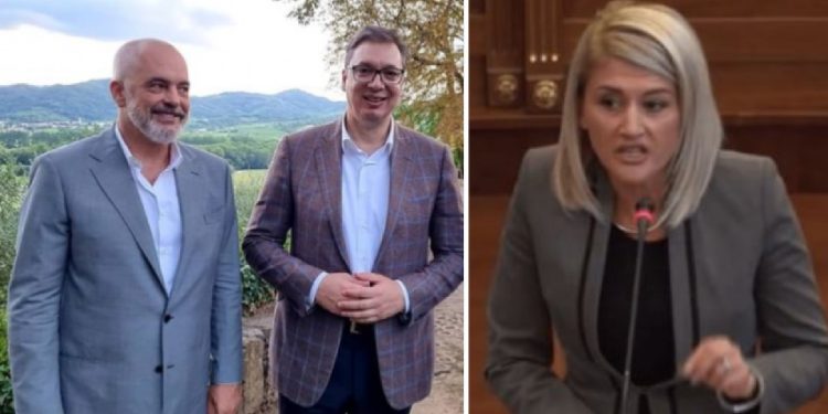Tension mes Shqipërisë e Serbisë/ Deputetja kosovare ia thotë troç Ramës: Mbyll…