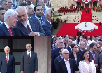 SHIKONI KËTU “LIVE”/ Clinton dhe Rama dalin nga Kryeministria, nis ceremonia zyrtare…