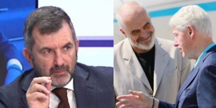 Kush e solli Klintonin në Tiranë? Bushati: U financua nga Soros për të sulmuar Albin Kurtin…