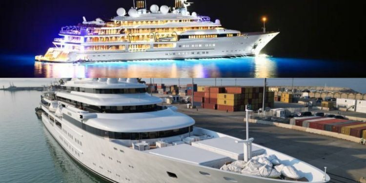 Superjahti 400 milionë dollarë mbërrin në Portin e Durrësit, Shqipëria ka arritur…