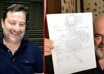 Rama befason gazetarin grek me pikturën që bëri në zyrë, çfarë ka dashur të tregojë me këtë gjë