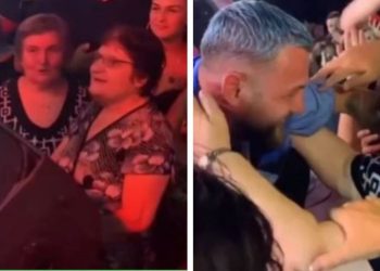 Luizi thyen tabunë, mbush koncertin plot me të moshuar! Këngëtari ‘mbytet’ nga…(VIDEO)