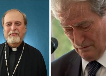 “Mbylli sytë përgjithmonë”/ Berisha mesazh ngushëllimi për ndarjen nga jeta të klerikut…
