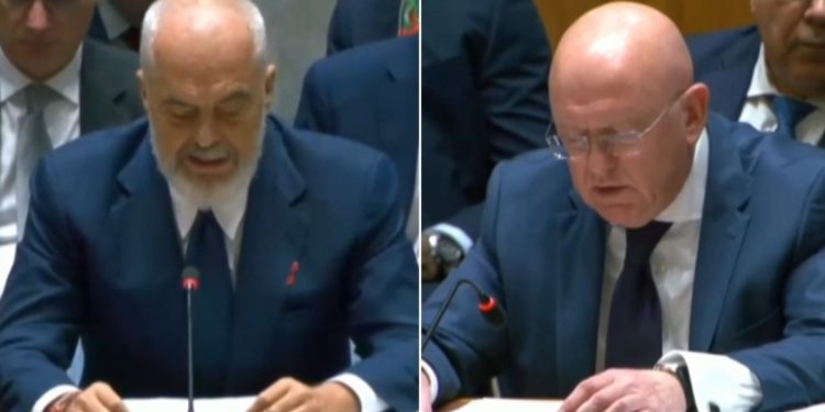 Rama përplaset me delegacionin rus në “mes” të OKB-së, shkak bëhet…