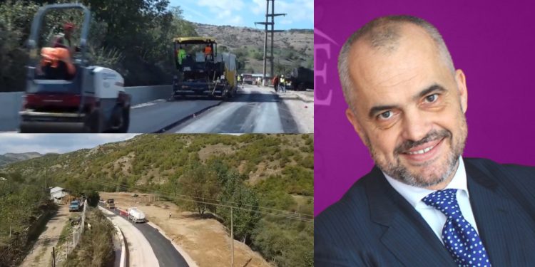 “Do t’i japë zhvillim!”/ Rama publikon pamjet e rrugës së re: Drejt fundit…