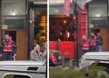 Çfarë po ndodh që në mëngjes?! Policia shkon brenda pallatit të Sali Berishës…